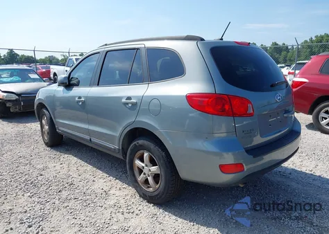 2008 Hyundai Santa Fe Gls z USA, uszkodzony, nr VIN 5NMSG13D38H148308